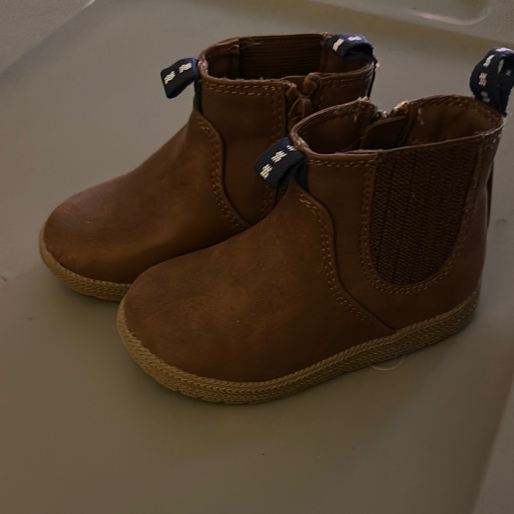 Brown Kids Boots